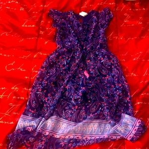 Girls skirt romper dress size 8